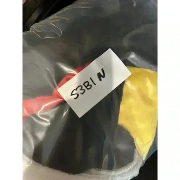 Disney Jr Mickey Mouse Costume Plush Hooded Tuxedo Jumpsuit 6-9 months - Picture 10 of 10